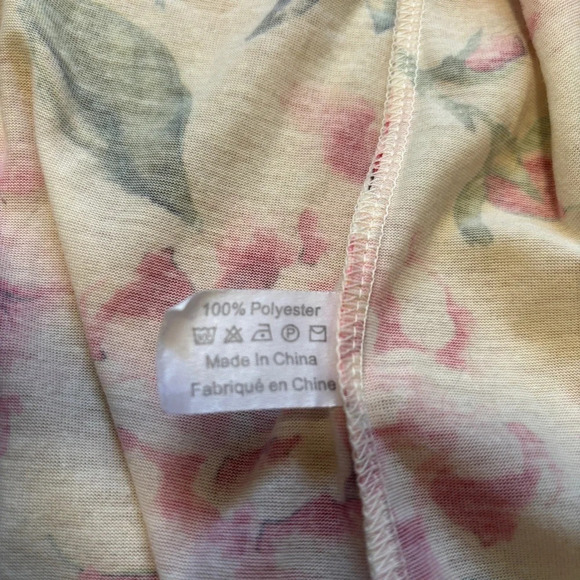 Show Me Your Mumu Floral Tie Up Belted Kimono Robe Cover-Up - Picture 6 of 6